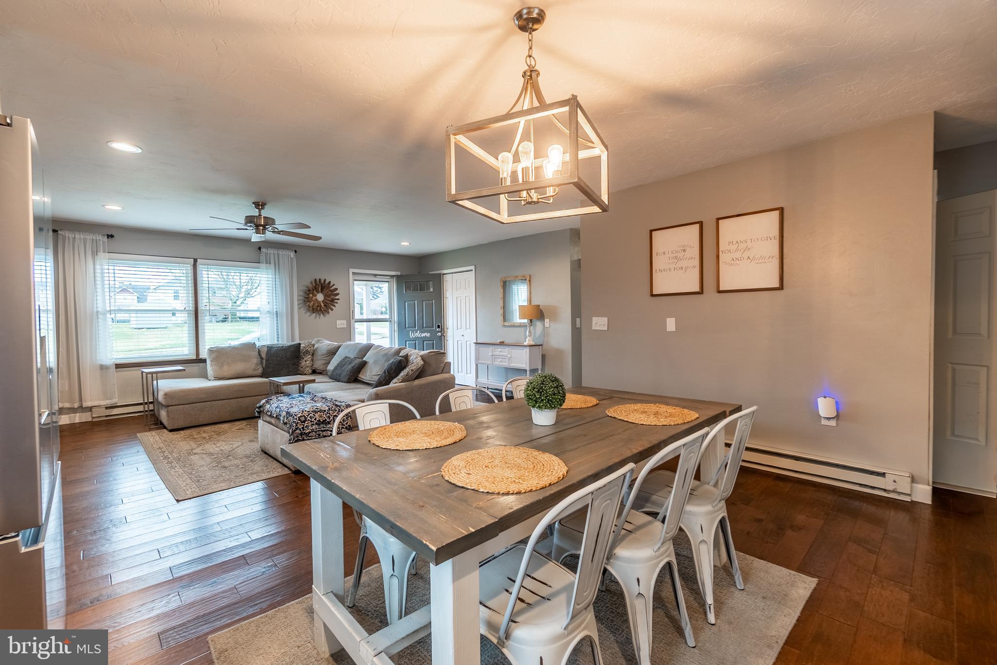717 East Walnut Street Hanover, PA 17331 - Photo 8 of 21 a view of a dining room with furniture wooden floor and chandelier