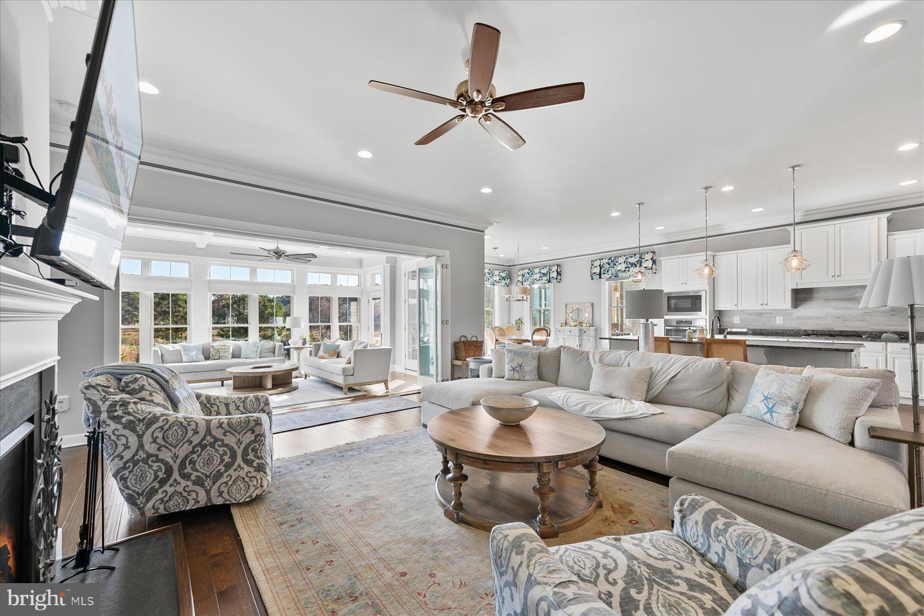 20822 Cormorant Way Ocean View, DE 19970 - Photo 21 of 91 a living room with furniture kitchen view and a large window