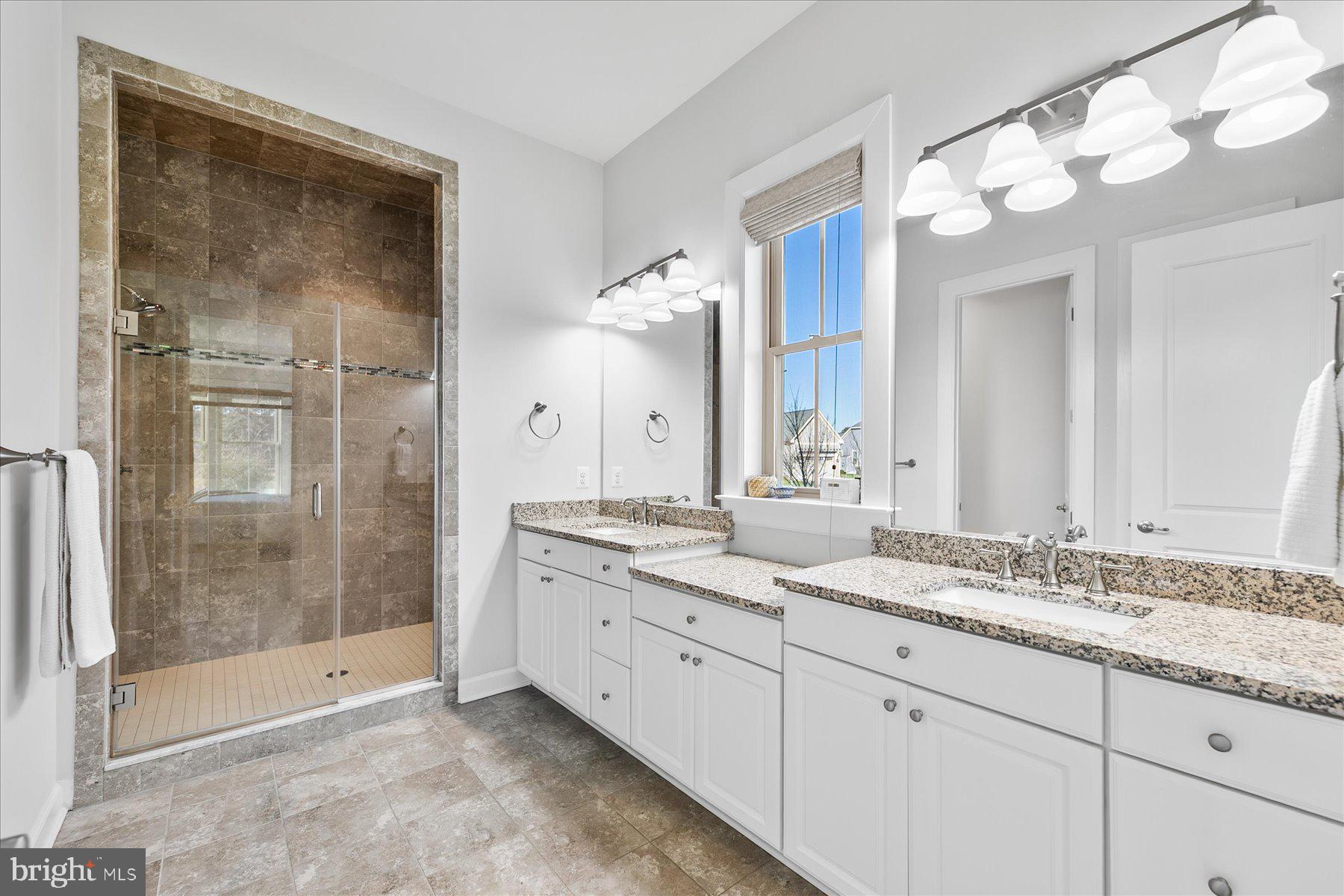 20822 Cormorant Way Ocean View, DE 19970 - Photo 46 of 91 a spacious bathroom with a granite countertop sink mirror and double