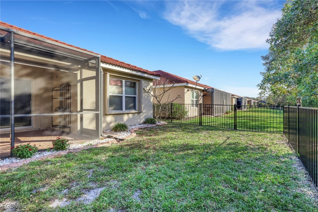 4210 Dutchess Park Road Fort Myers, FL 33916 - Photo 20 of 36 a house view with a garden space
