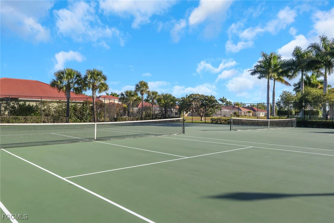 4210 Dutchess Park Road Fort Myers, FL 33916 - Photo 26 of 36 a view of a tennis court