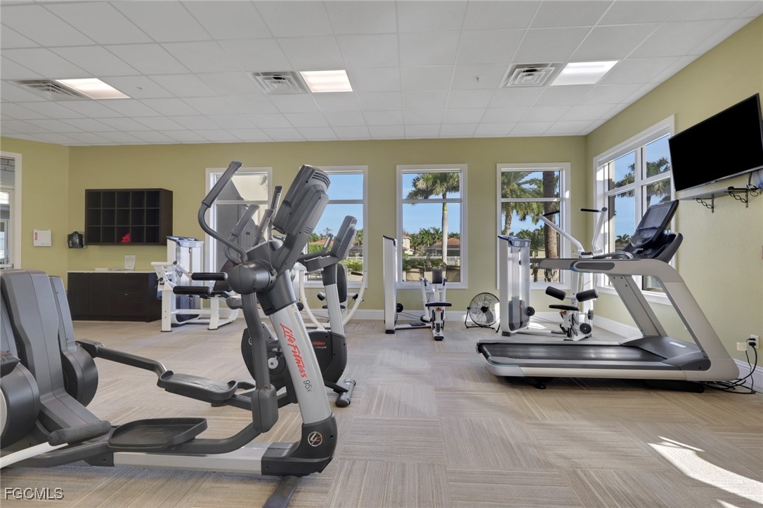 4210 Dutchess Park Road Fort Myers, FL 33916 - Photo 31 of 36 a view of a room with gym equipment