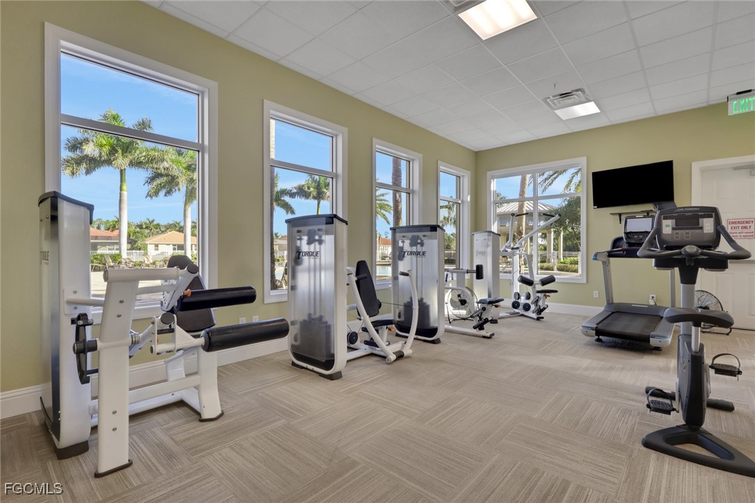 4210 Dutchess Park Road Fort Myers, FL 33916 - Photo 33 of 36 a view of a room with gym equipment