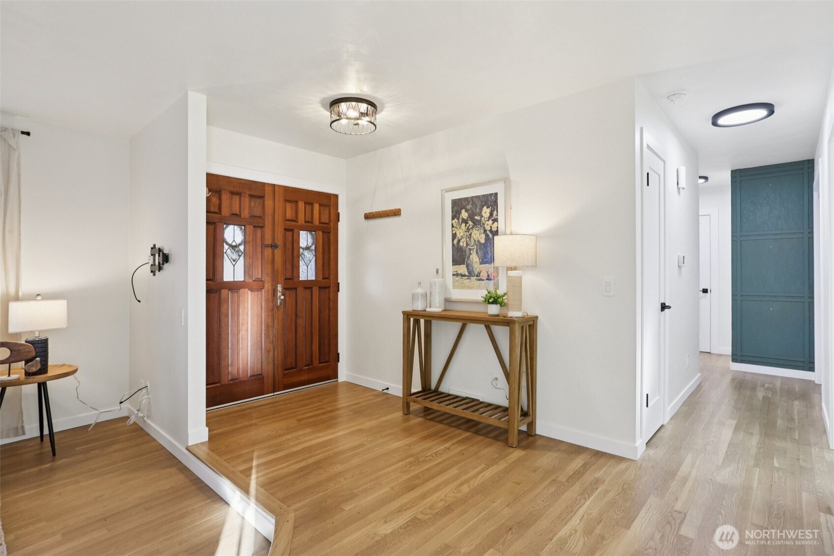 9002 34th Avenue Southwest Seattle, WA 98126 - Photo 11 of 39 a view of empty room with wooden floor