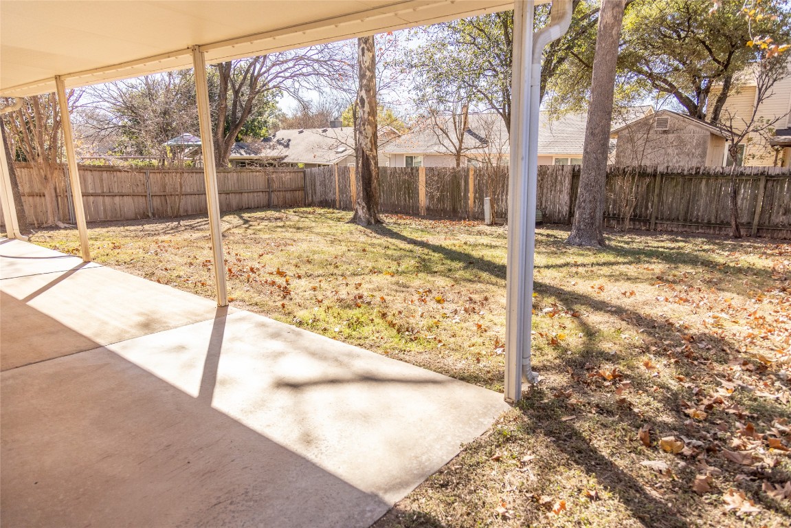 4205 Steve Scarbrough Drive Austin, TX 78759 - Photo 23 of 25 a view of backyard of the house