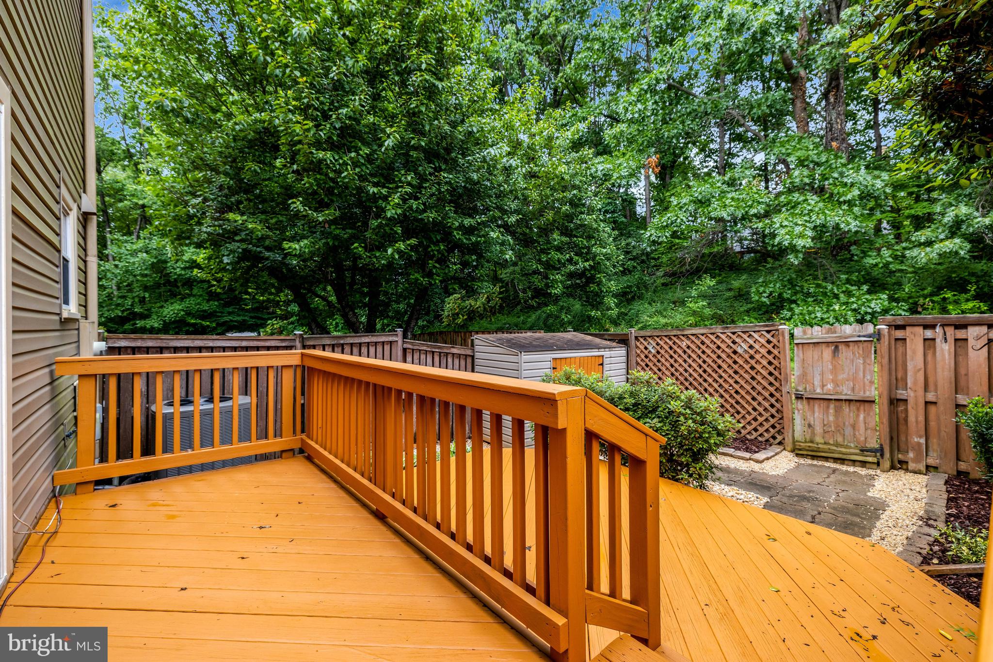 11992 Sentinel Point Court Reston, VA 20191 - Photo 42 of 49 Freshly painted tiered back deck (2026)
