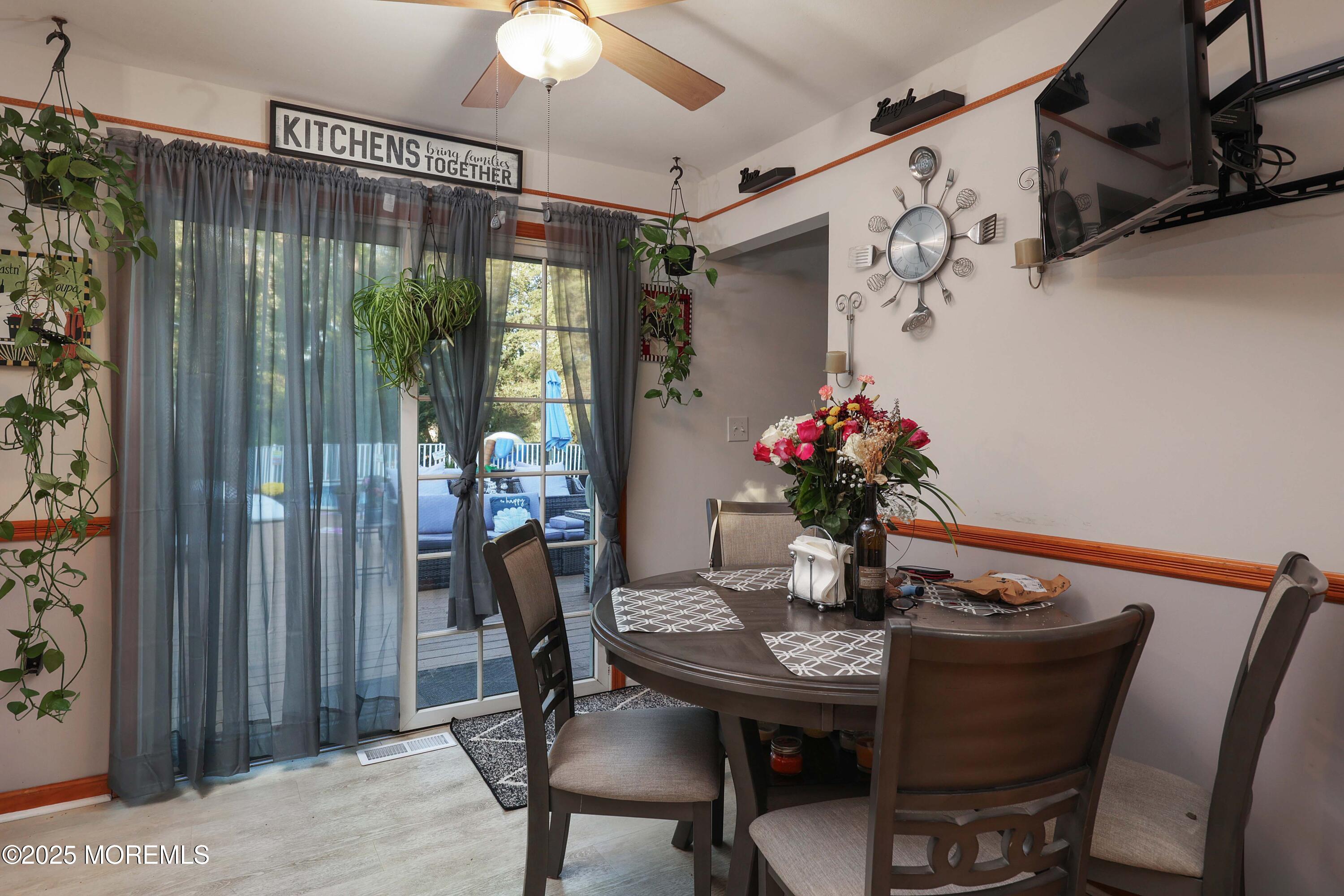 51 Alan Terrace Howell, NJ 07731 - Photo 13 of 32 a view of a dining room with furniture window and outside view