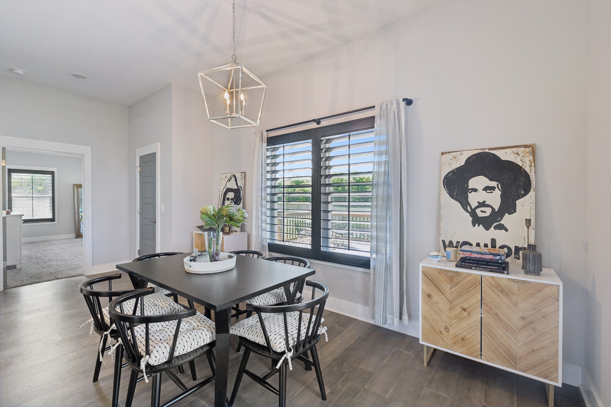 12725 North Milton Road Milton, TN 37118 - Photo 19 of 54 a dining room with furniture a chandelier and window