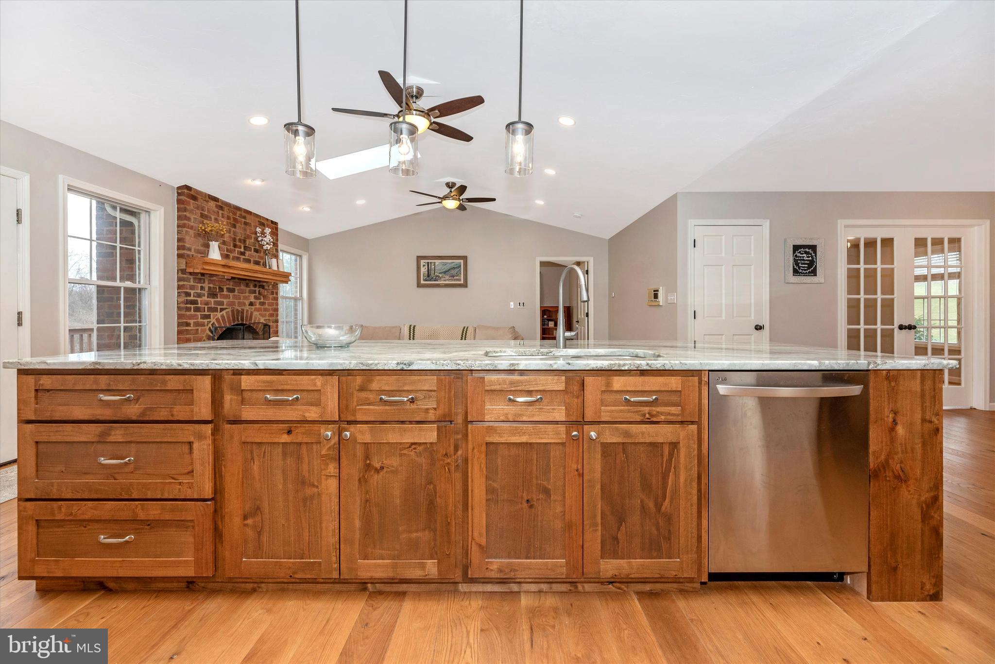 10831 Easterday Road Myersville, MD 21773 - Photo 24 of 49 Custom Cabinets Easily Hide Away TWO garbage cans!