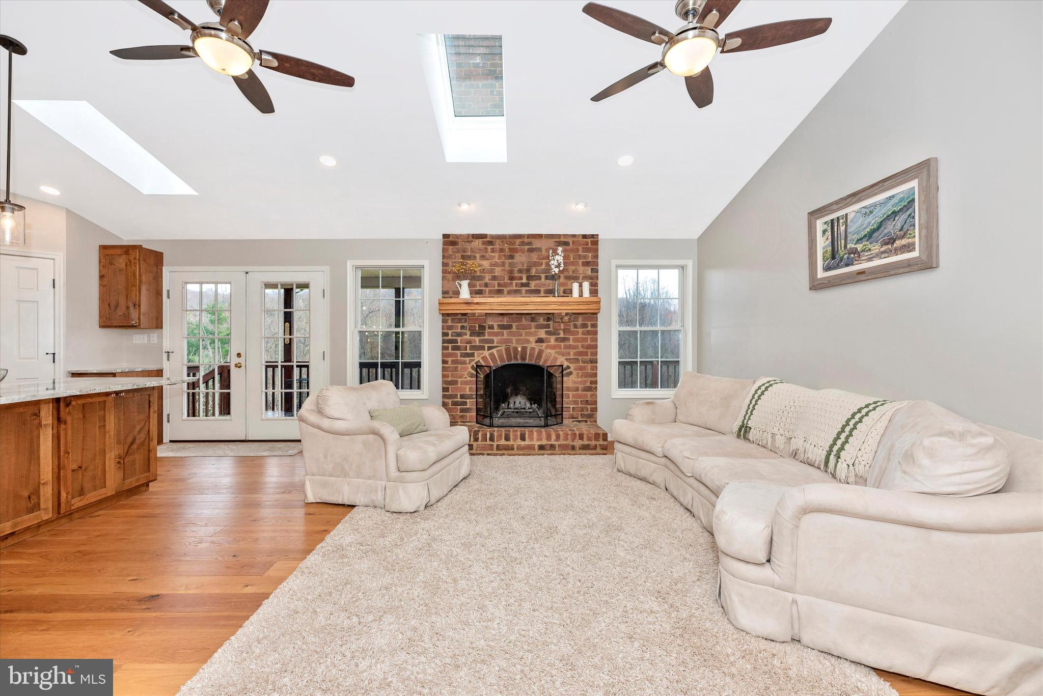 10831 Easterday Road Myersville, MD 21773 - Photo 27 of 49 Stargaze in Front of a Fire with Another Skylight!
