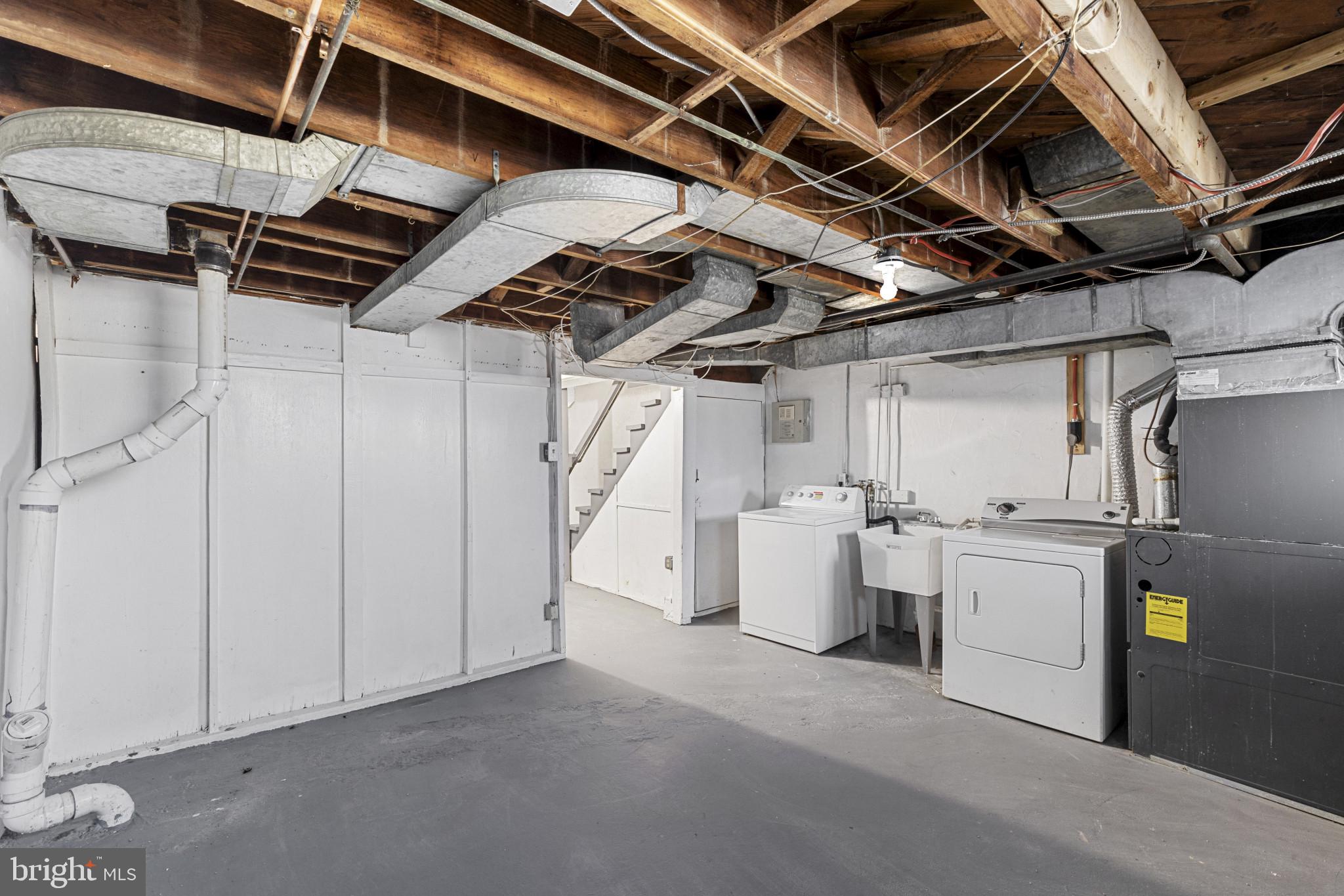 105 Upmanor Road Baltimore, MD 21229 - Photo 23 of 27 a view of a storage & utility room with racks