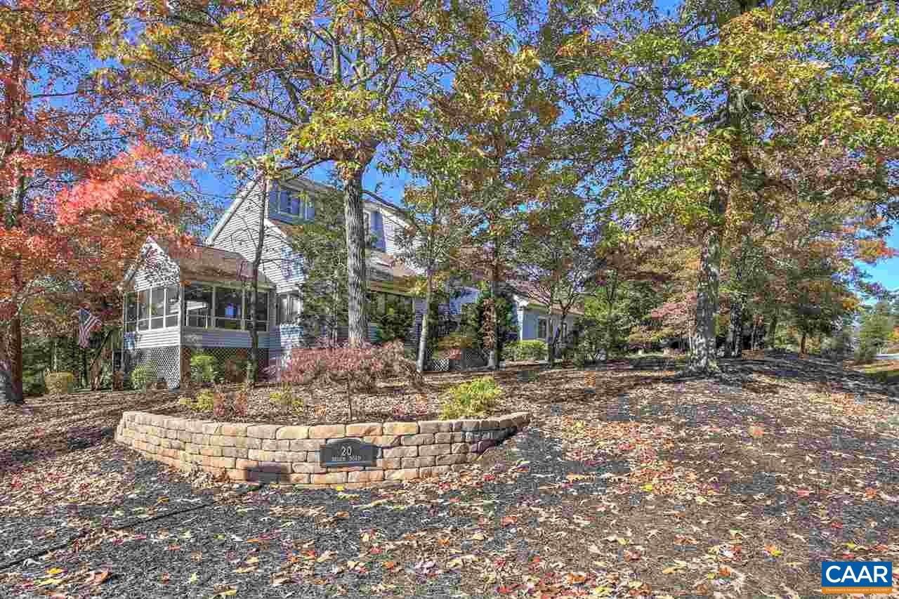 20 Begum Road Palmyra, VA 22963 - Photo 1 of 32 a view of a yard with plants and trees