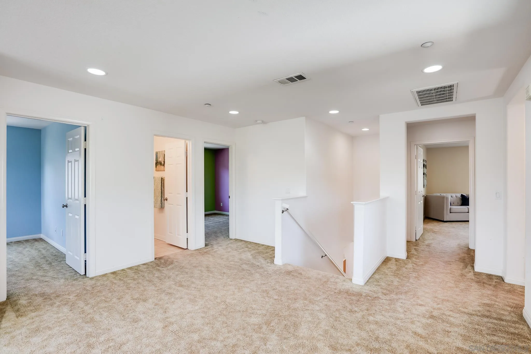 17048 Ralphs Ranch Road San Diego, CA 92127 - Photo 18 of 26 an empty room and a bathroom with sink