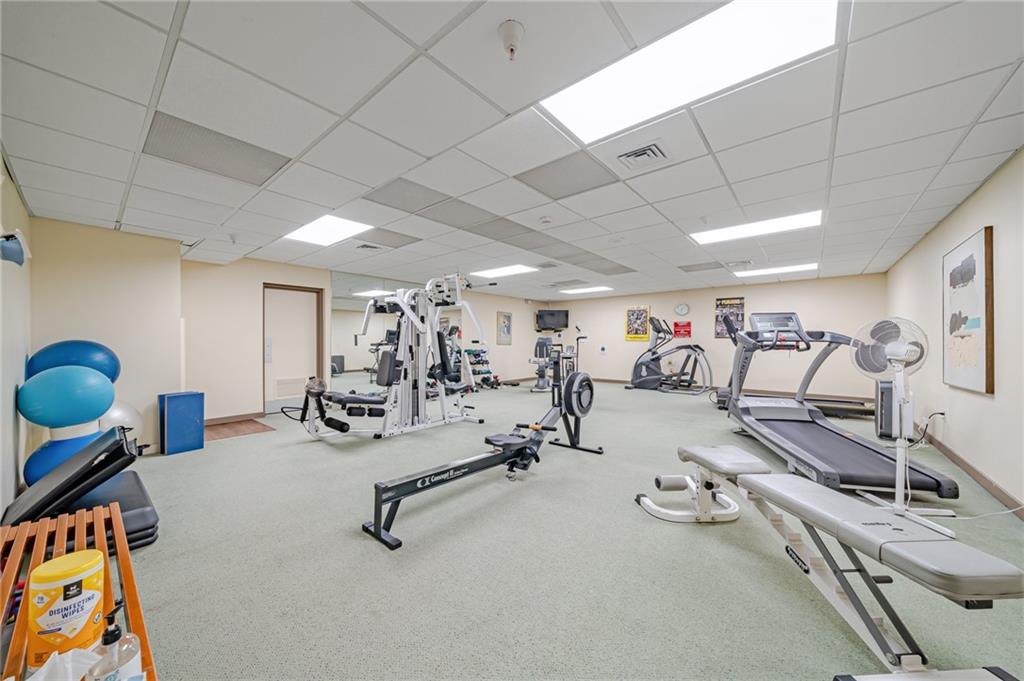 750 Washington Road, Unit 211 Pittsburgh, PA 15228 - Photo 17 of 19 a view of a room with gym equipment