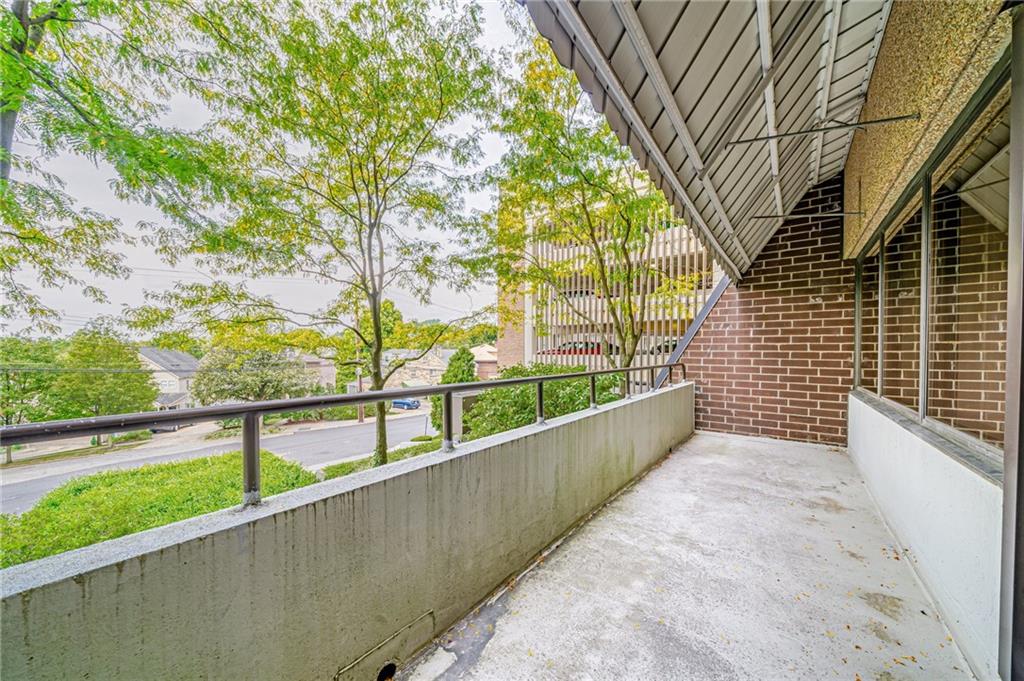 750 Washington Road, Unit 211 Pittsburgh, PA 15228 - Photo 8 of 19 a view of a balcony with an outdoor space