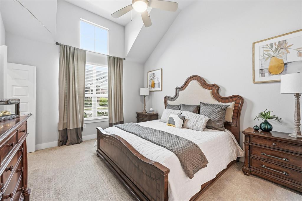 7236 Calistoga Lane Grand Prairie, TX 75054 - Photo 25 of 40 a bedroom with bed and a window