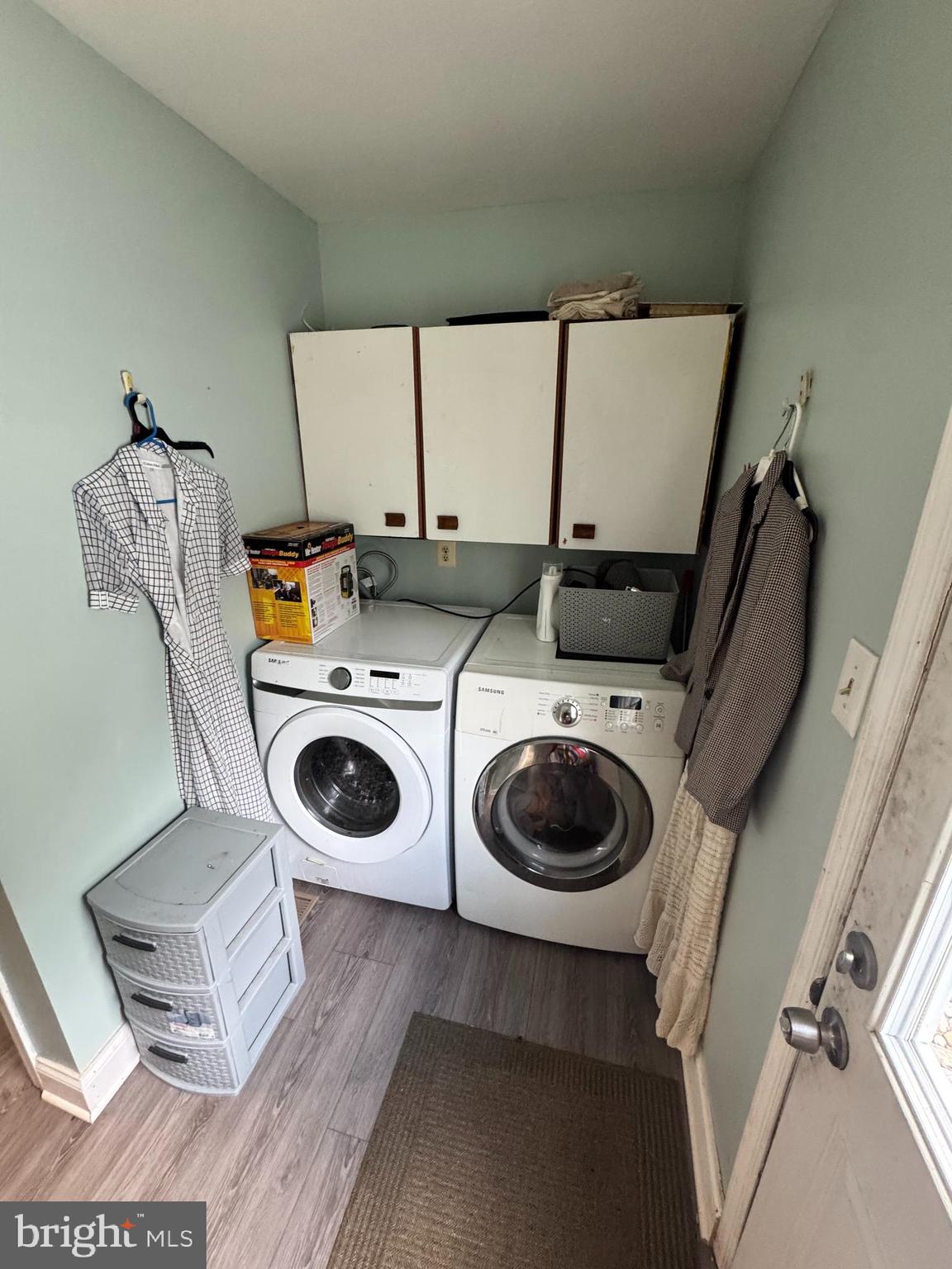 461 Old Erial Road Sicklerville, NJ 08081 - Photo 29 of 34 a utility room with dryer and washer