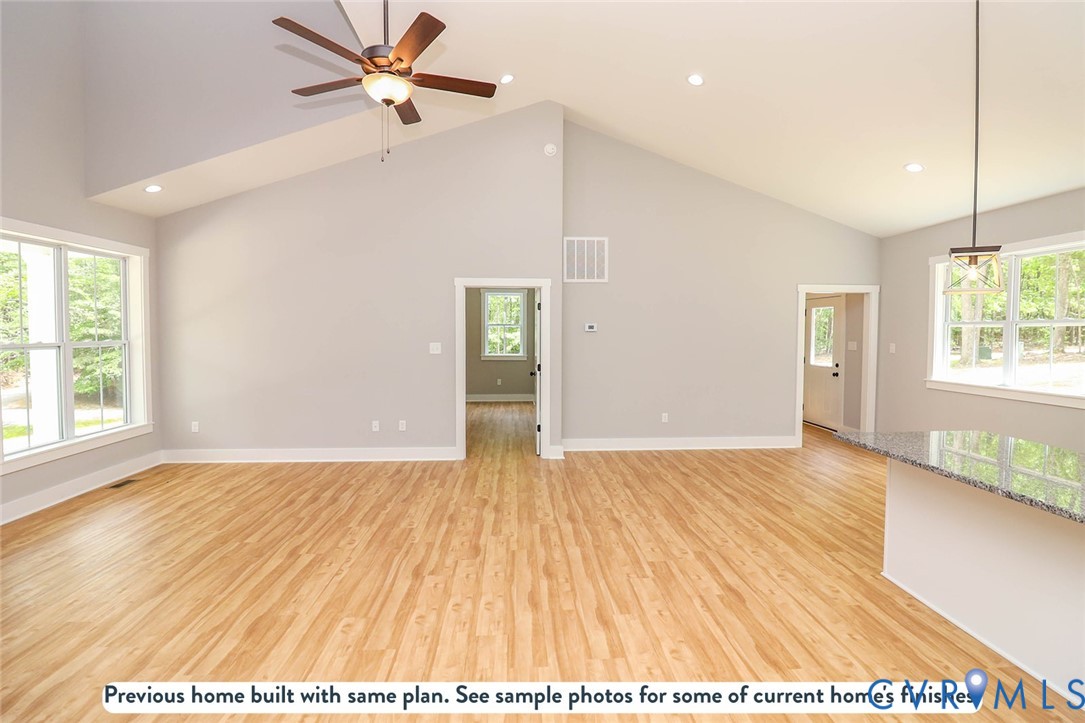 Tbd Lewiston Plank Road Burkeville, VA 23922 - Photo 3 of 18 wooden floor in an empty room with a window