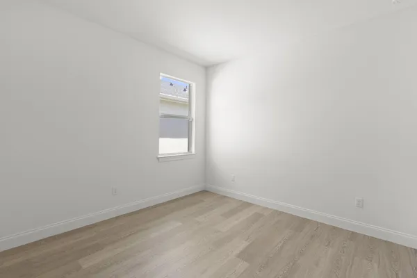 wooden floor in an empty room