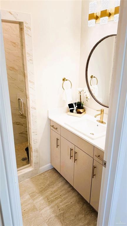5302 Vision Street Rio Grande City, TX 78582 - Photo 12 of 19 a bathroom with a sink and a mirror