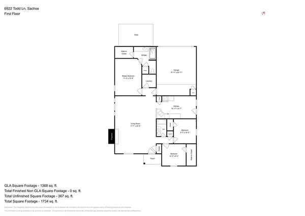 $2,075 | 6922 Todd Lane, Sachse, TX 75048