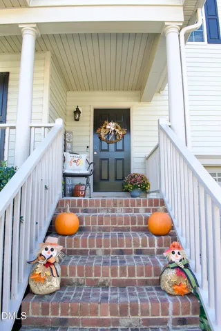 a outdoor living space with furniture and garden view