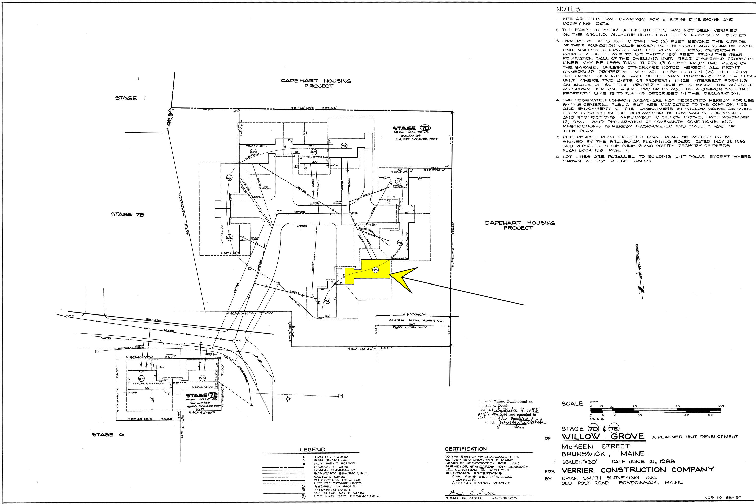 73 Willow Grove Road, Unit 73 Brunswick, ME 04011 - Photo 49 of 52 Plan