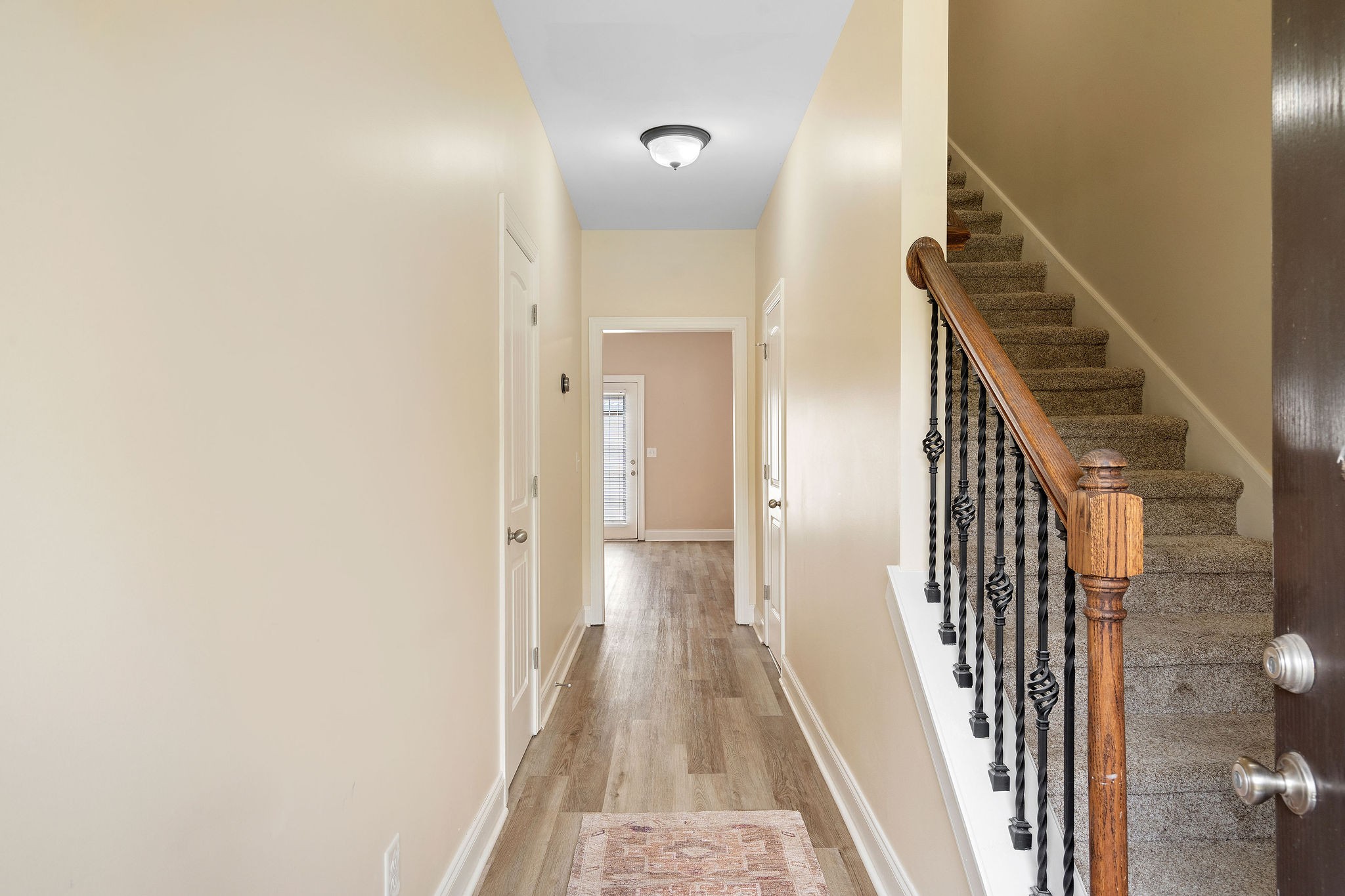 316 Rowlette Circle Murfreesboro, TN 37127 - Photo 2 of 25 a view of a hallway with wooden floor and entryway