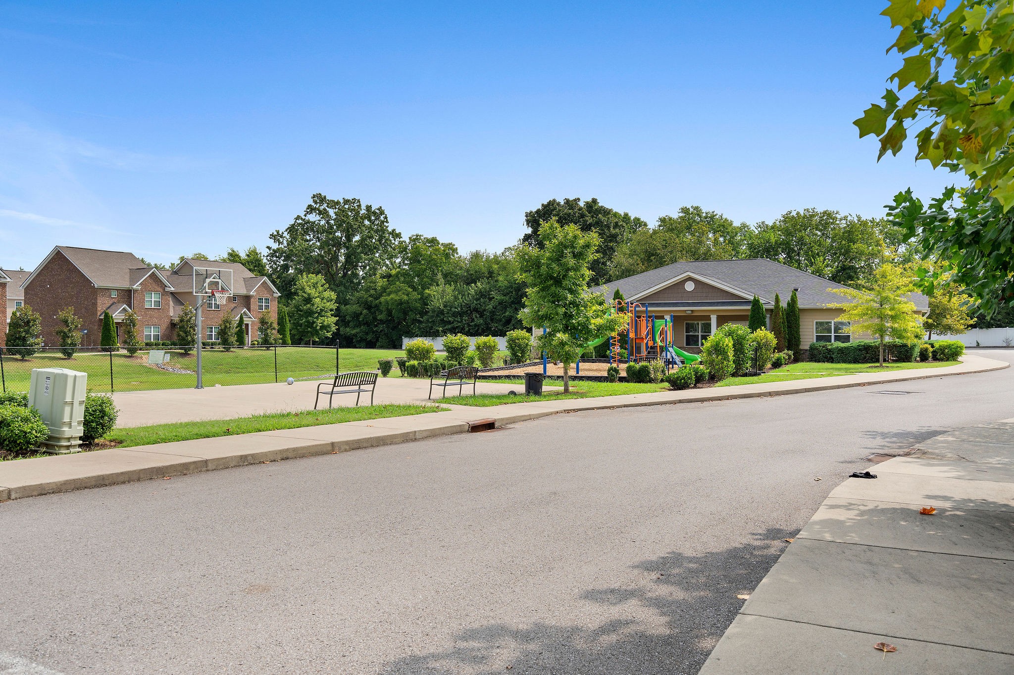 316 Rowlette Circle Murfreesboro, TN 37127 - Photo 22 of 25 a view of street with houses and trees in the background