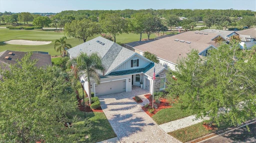 16424 Windsor Way Alva, FL 33920 - Photo 3 of 48 a aerial view of a house with a big yard