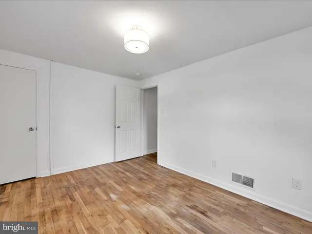 a view of empty room