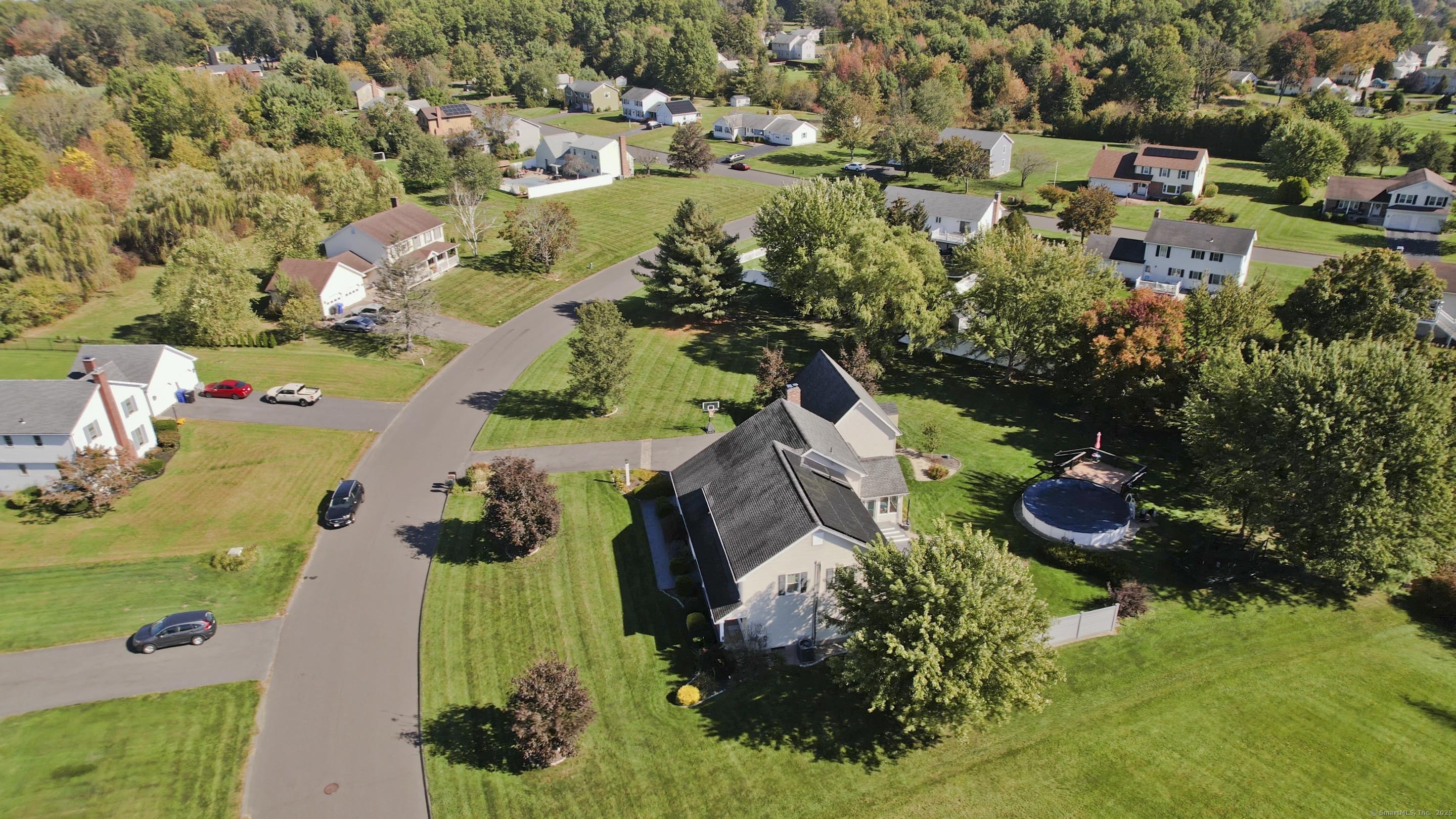 57 Kildeer Lane Suffield, CT 06078 - Photo 4 of 37 an aerial view of residential houses with outdoor space