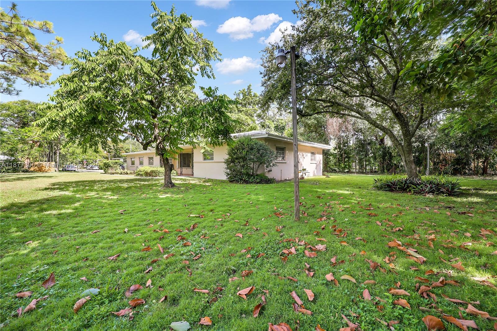 6445 Southwest 46th Terrace Miami, FL 33155 - Photo 18 of 22 a house view with a garden space