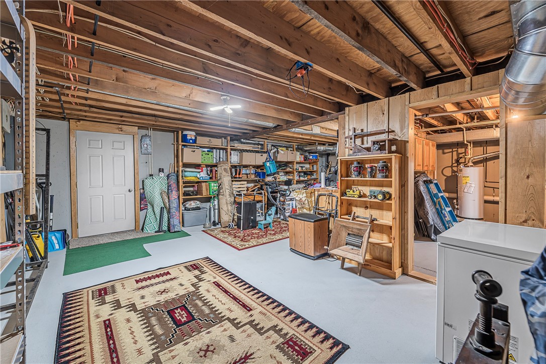8311 Highway 415 Campbell, NY 14821 - Photo 22 of 42 Lower level with door to attached garage