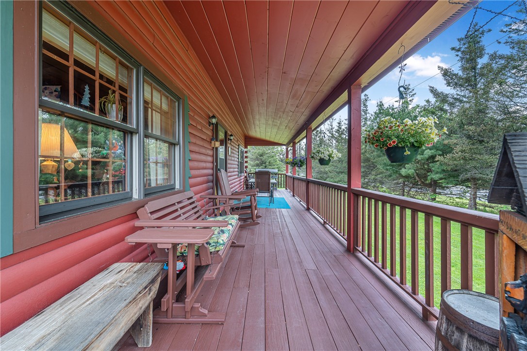 8311 Highway 415 Campbell, NY 14821 - Photo 26 of 42 Large front porch
