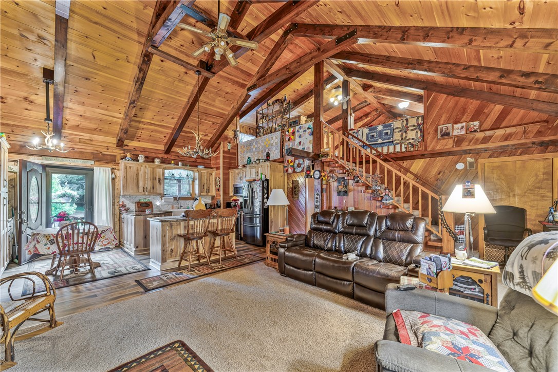 8311 Highway 415 Campbell, NY 14821 - Photo 6 of 42 Cathedral ceilings