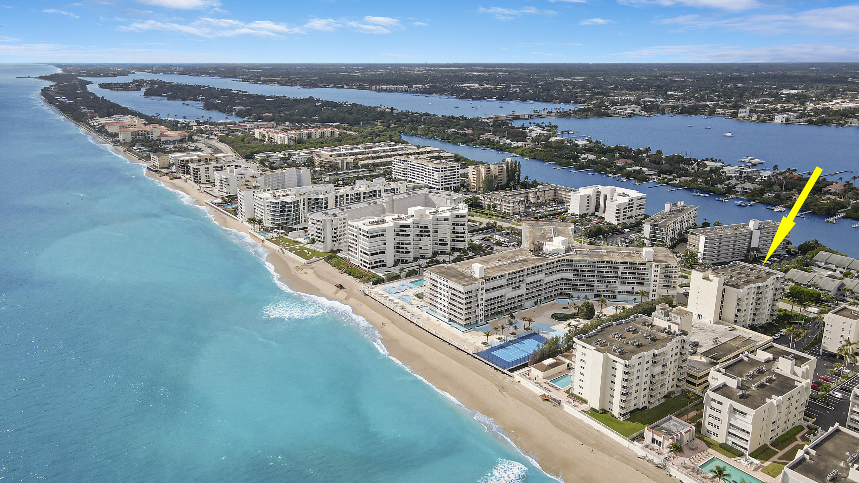 3540 South Ocean Boulevard, Unit 715 South Palm Beach, FL 33480 - Photo 31 of 39 a view of a city with ocean