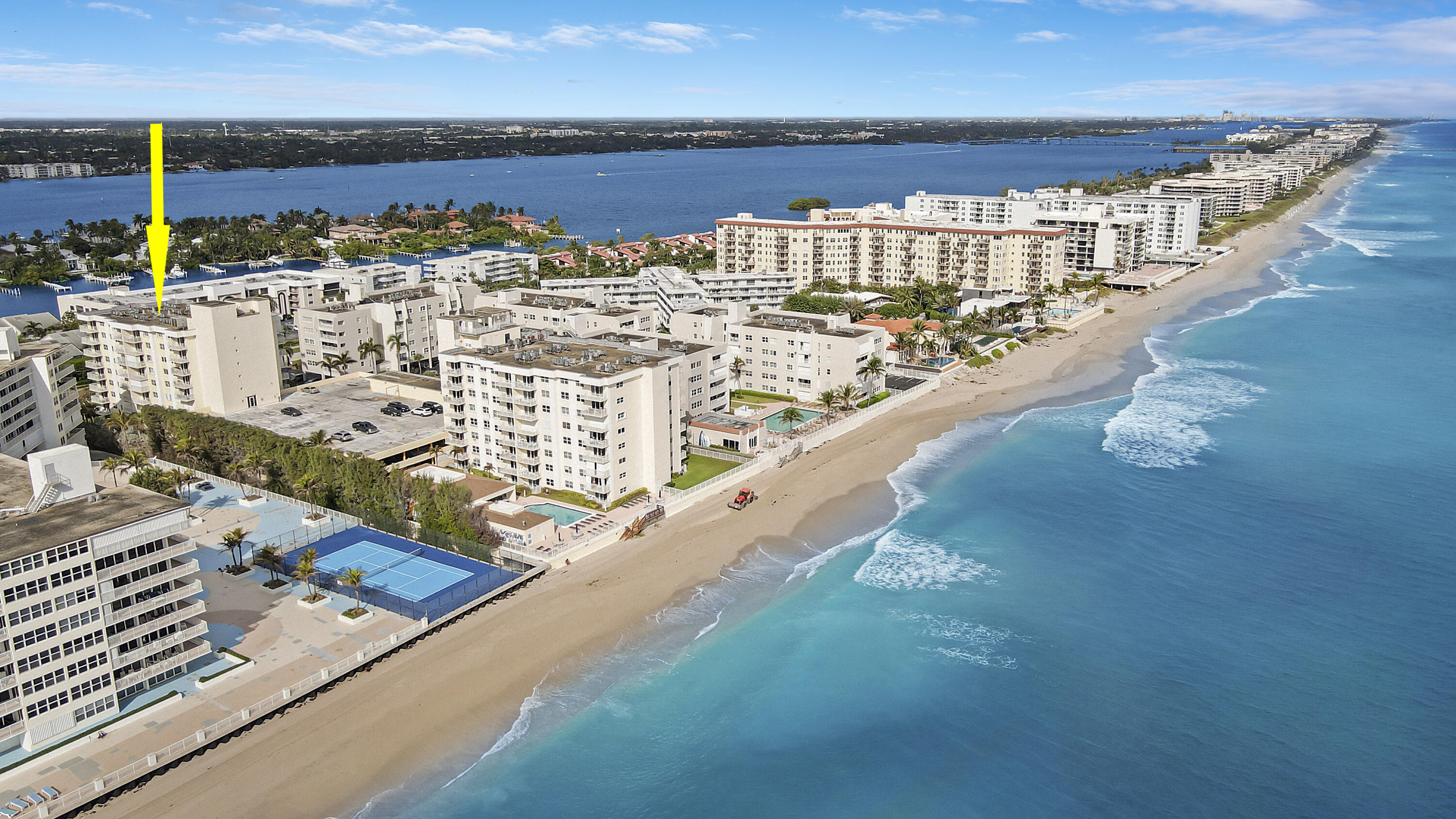 3540 South Ocean Boulevard, Unit 715 South Palm Beach, FL 33480 - Photo 32 of 39 a view of a city with an ocean view