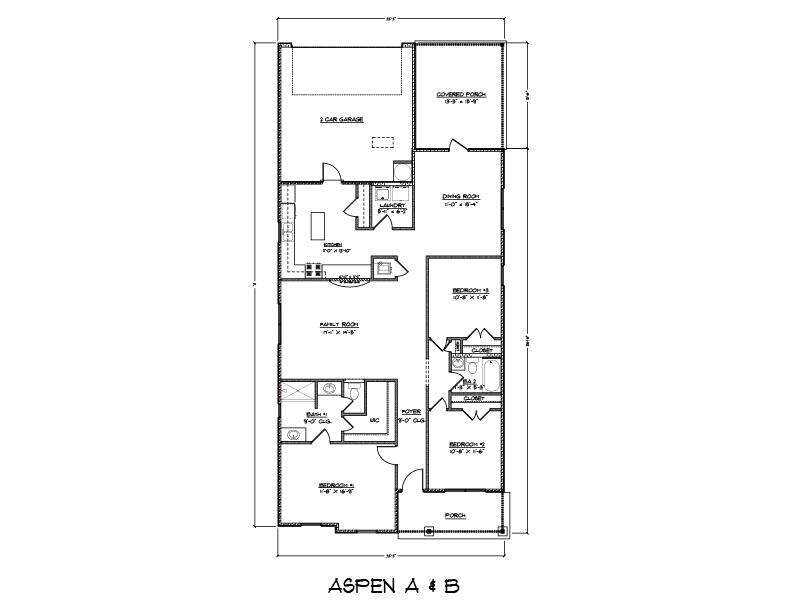 8 Parkside Street Freeport, FL 32439 - Photo 35 of 35 Aspen A Floorplan