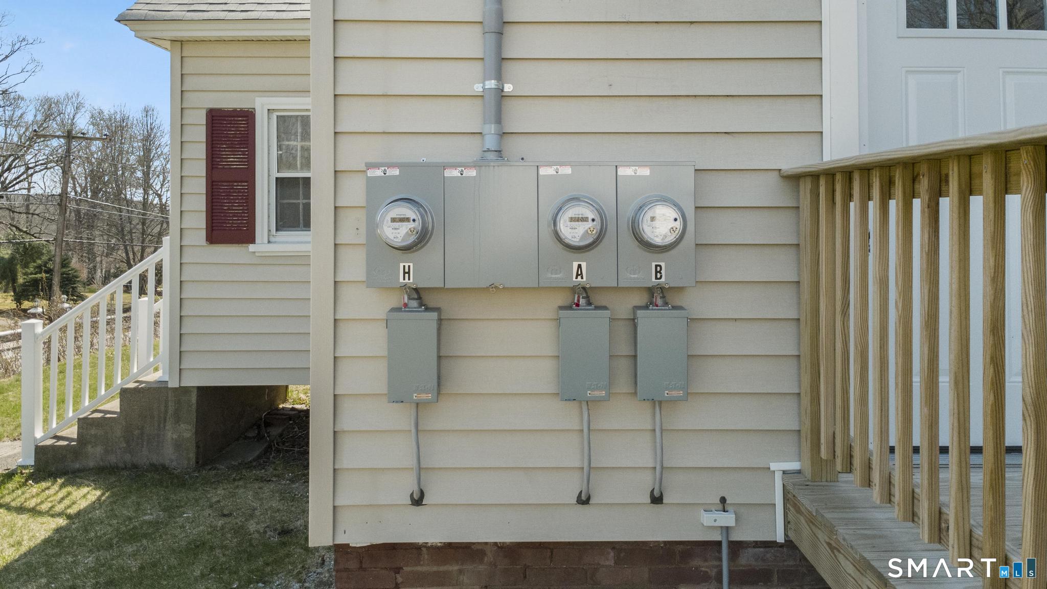 18 Baltic Road Norwich, CT 06360 - Photo 26 of 37 NEW separate owner meter + unit electric meters