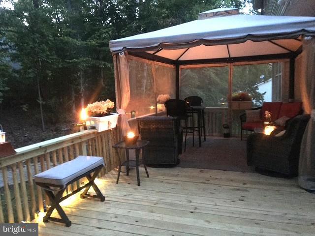 13305 Pendleton Street Fort Washington, MD 20744 - Photo 24 of 28 Cozy deck night time ambience (Pic from last year)