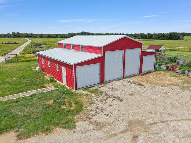 a view of a terrace with a yard