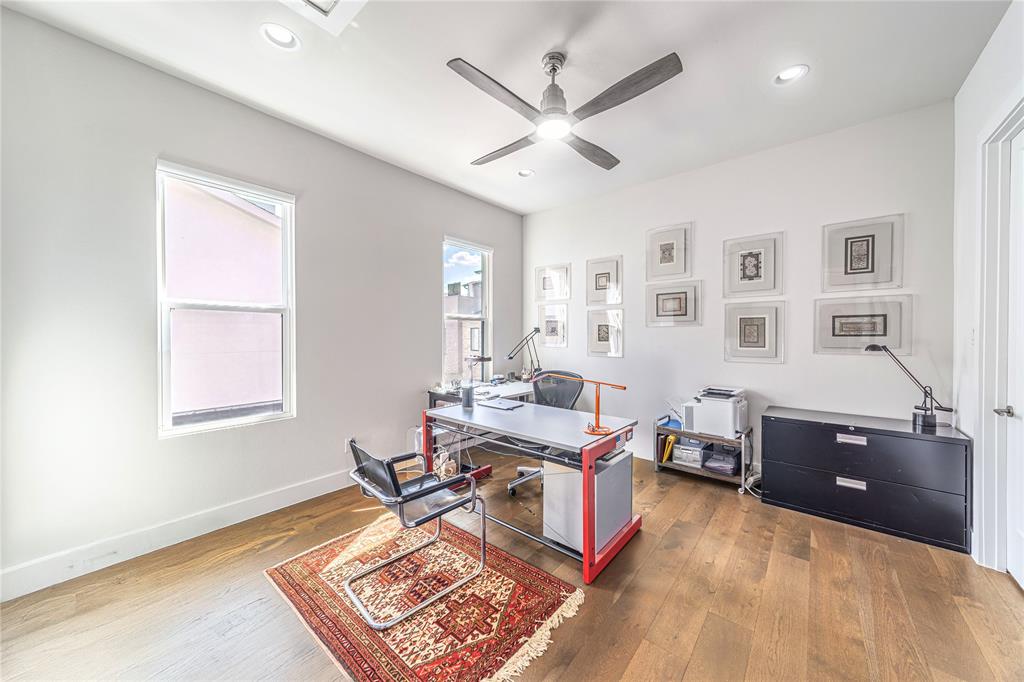 4144 Entrada Way Dallas, TX 75219 - Photo 27 of 34 a workspace with furniture and window