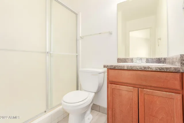 a view of an outdoor space and tennis court