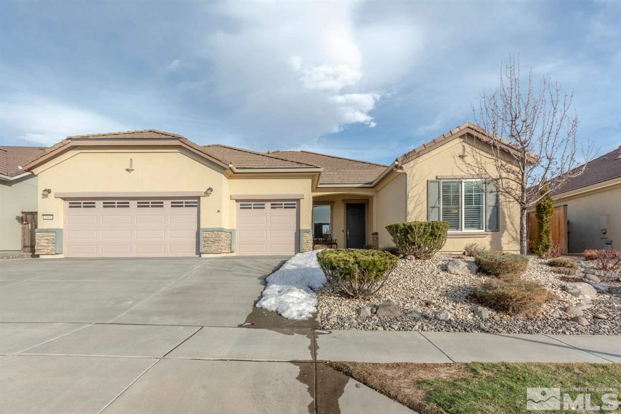 1065 Meridian Ranch Drive Reno, NV 89523 - Photo 24 of 25 a front view of a house with garden