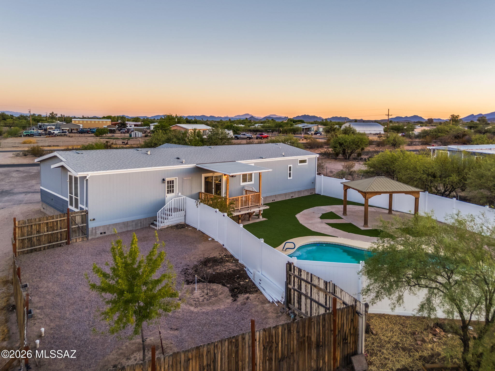 16742 West Moore Road Marana, AZ 85653 - Photo 3 of 47 Backyard