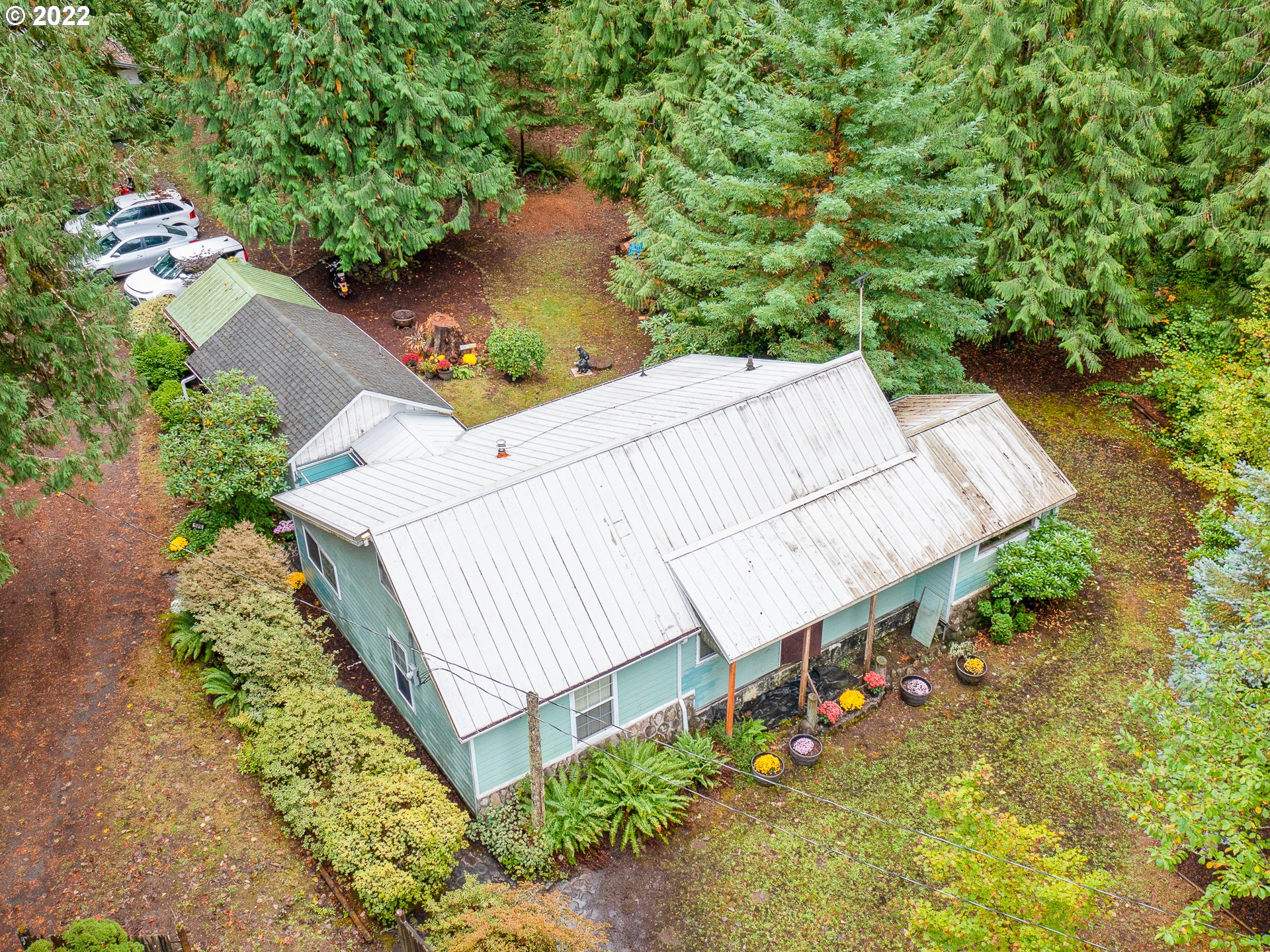 15910 Southeast Ten Eyck Road Sandy, OR 97055 - Photo 17 of 32 an aerial view of a house with outdoor space and street view