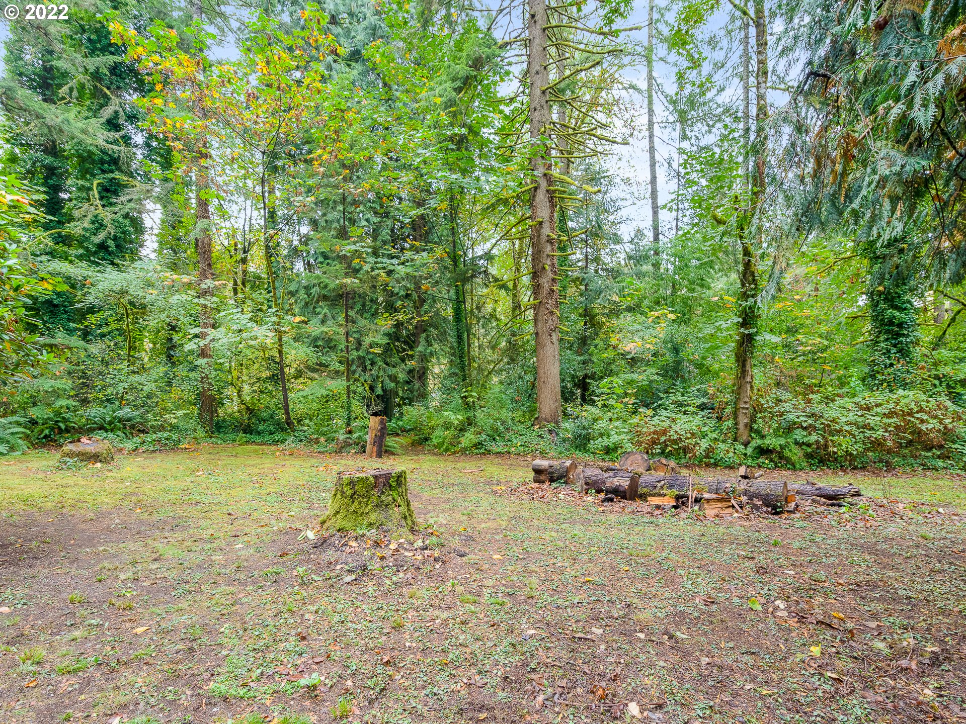15910 Southeast Ten Eyck Road Sandy, OR 97055 - Photo 6 of 32 a backyard of a house with lots of green space and fountain