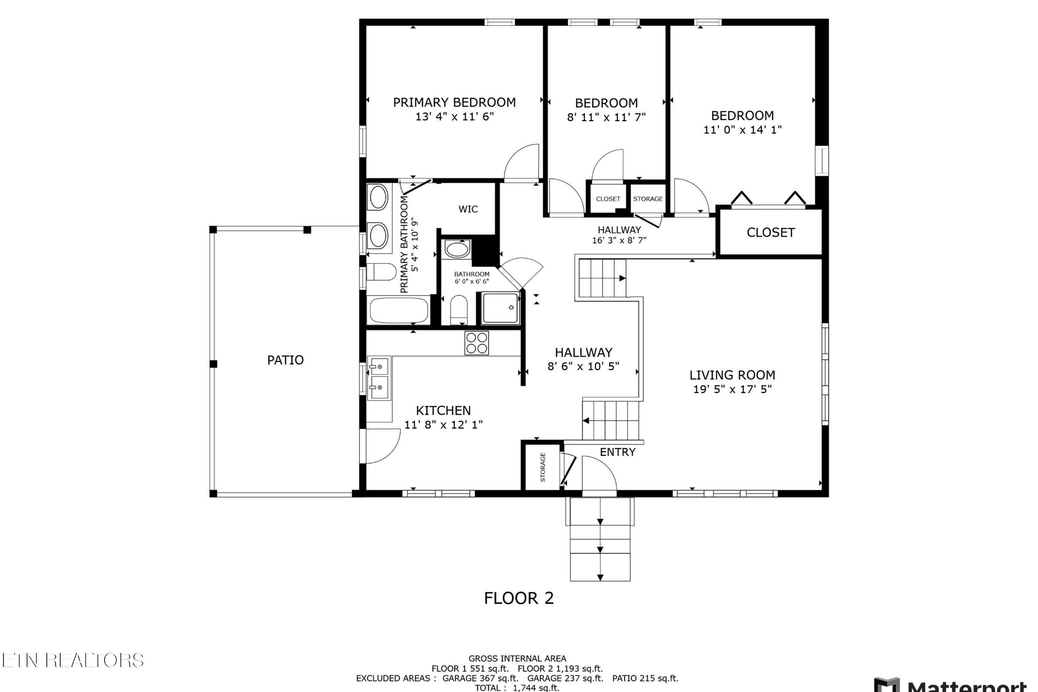 133 Londonderry Road Knoxville, TN 37923 - Photo 30 of 35 a picture of a floor plan