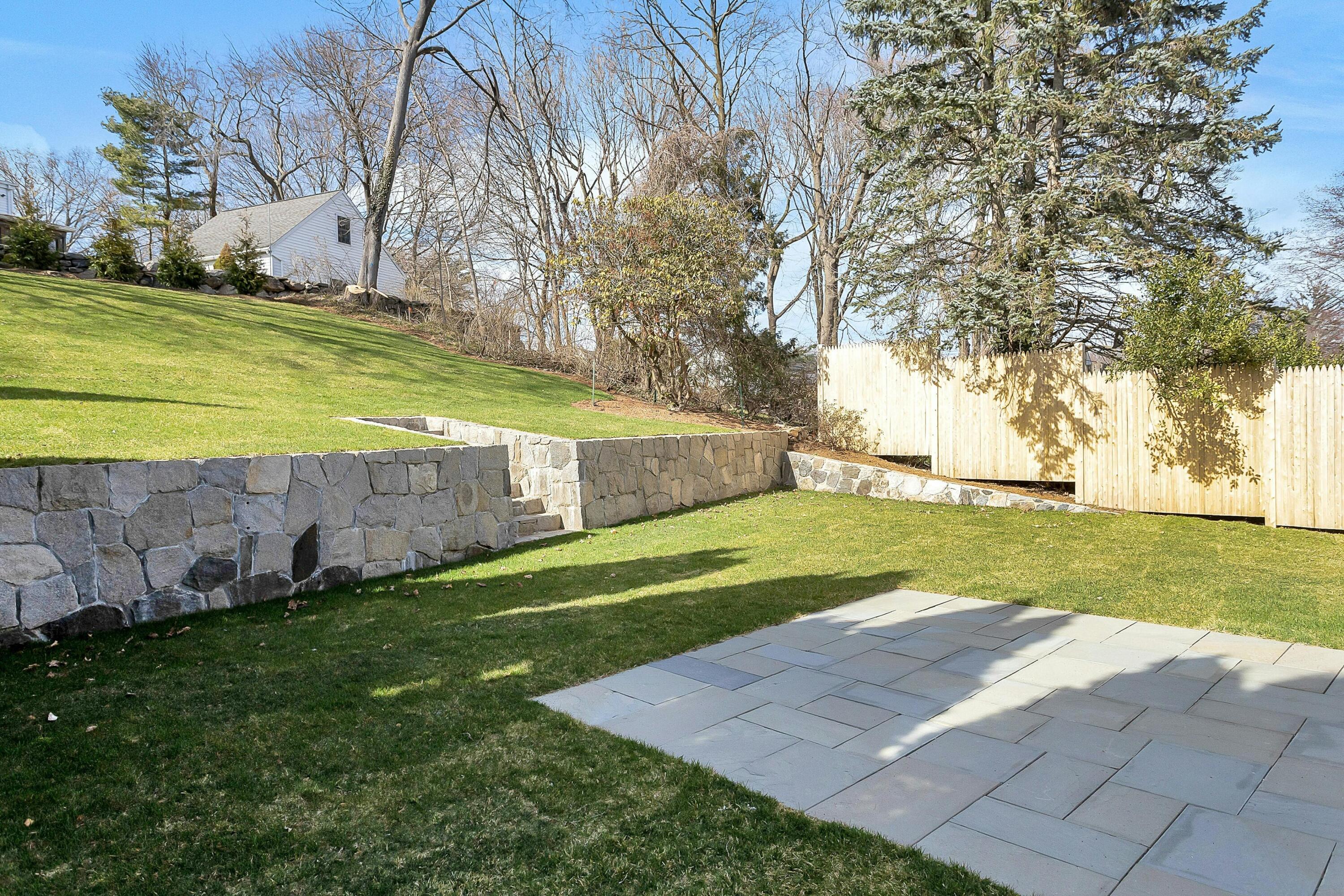 34 Crimmins Road Darien, CT 06820 - Photo 25 of 28 a view of a yard with large trees